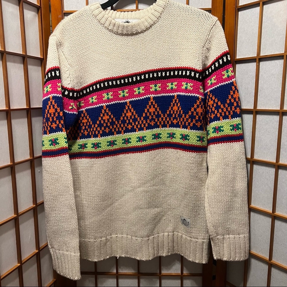 Penfield Manufacturing Co. Fisherman Style Crewneck Sweater M